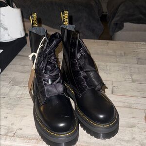 Dr. Martens Molly Black Women's Combat Boots